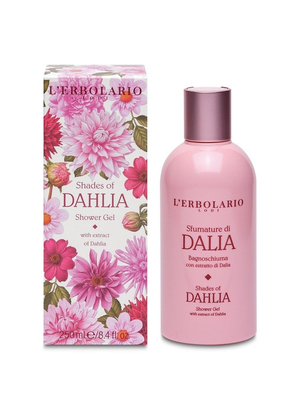 Пена для ванн-гель для душа Георгина 250 мл L'erbolario (298056265)