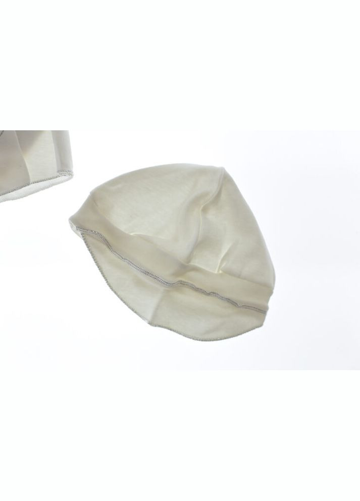 Бежевий демісезонний костюм з довгим рукавом для дівчинки трикотажний бежевий бубончик 68 см (33025) BABYKROHA