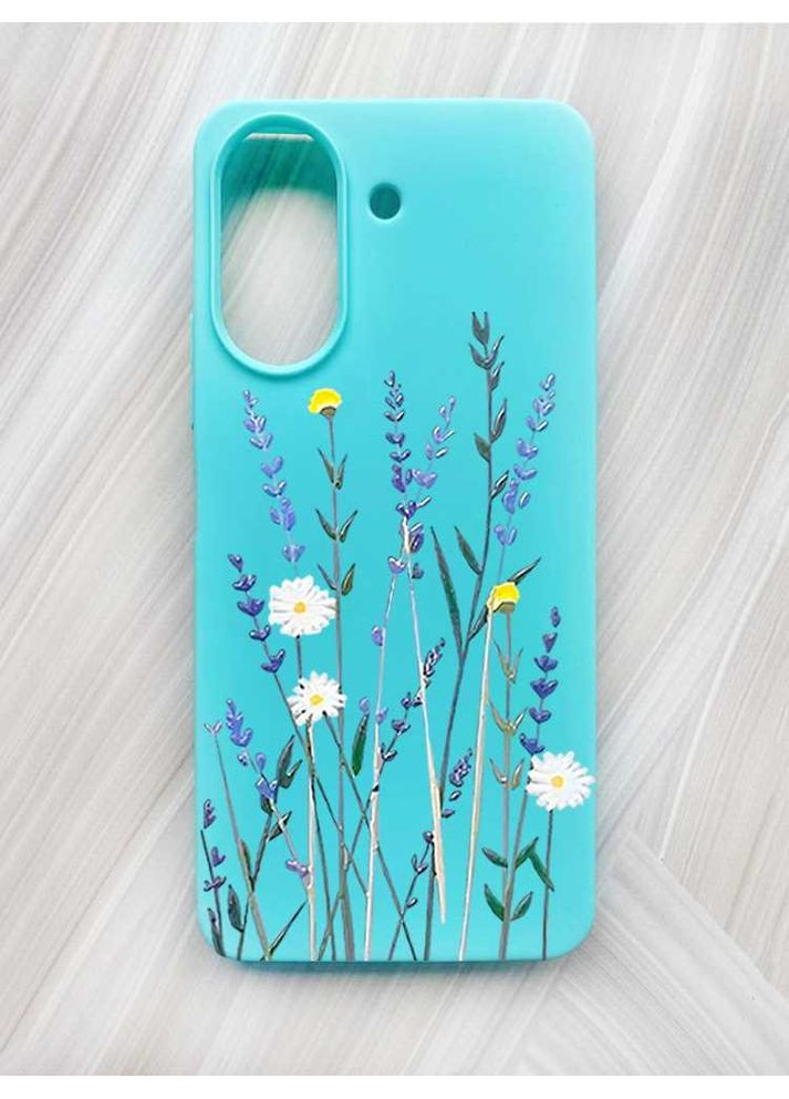 Матовый чехол на Xiaomi Redmi 13C / Poco C65 Полевые цветы (принт 270) Creative (355409252)