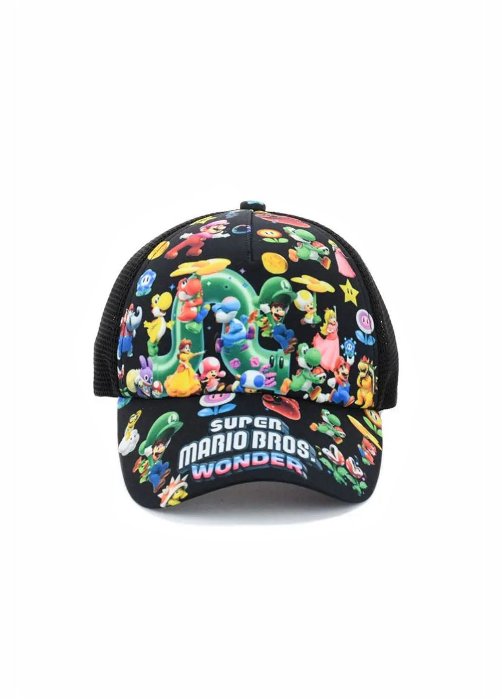 Кепка детская с сеткой Супер Марио Брос / Super Mario Bros No Brand дитяча кепка (279381264)
