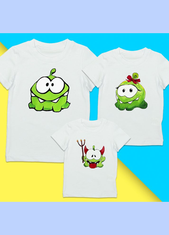 Футболки Фэмили Лук Family Look для всей семьи "Ам Ням" Кавун футболка (316304608)