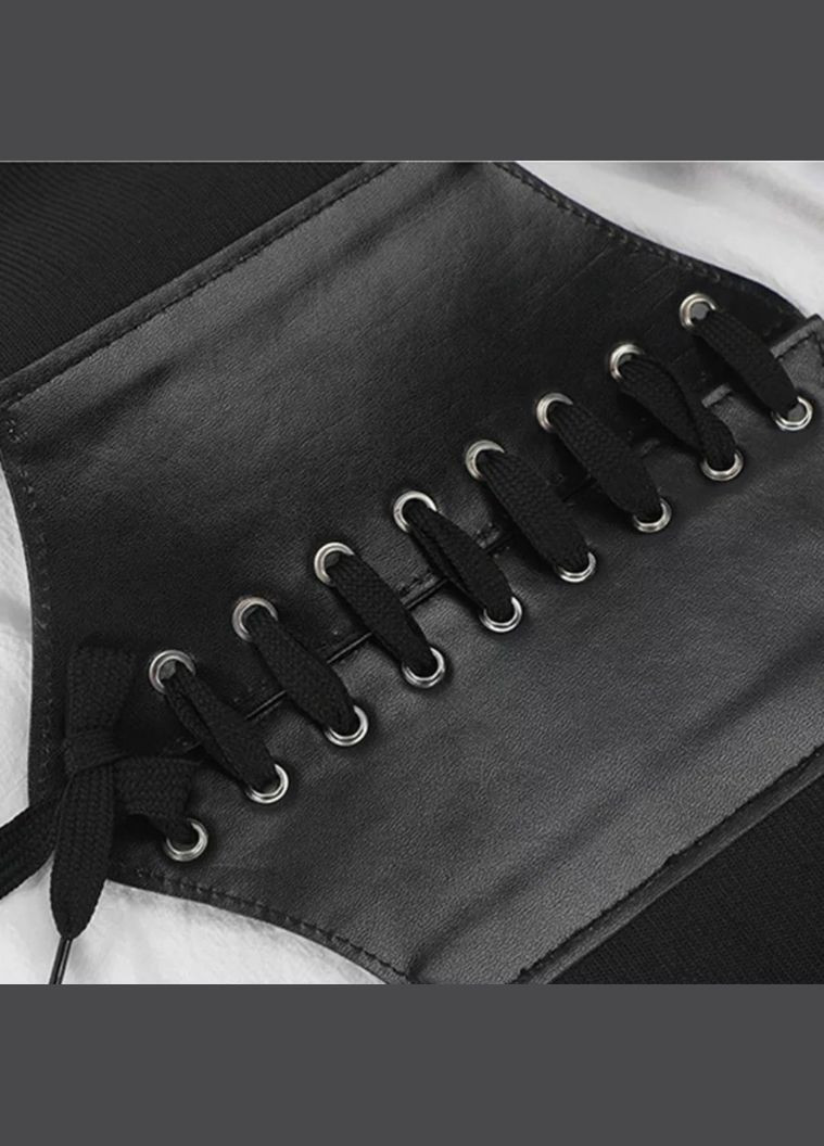 Широкий корсет на шнурівці No Brand (297003166)