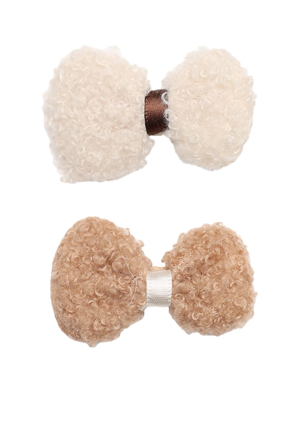 Набор заколок для волос для девочки цвет бежевый CB-00278575 Yuki (353222984)