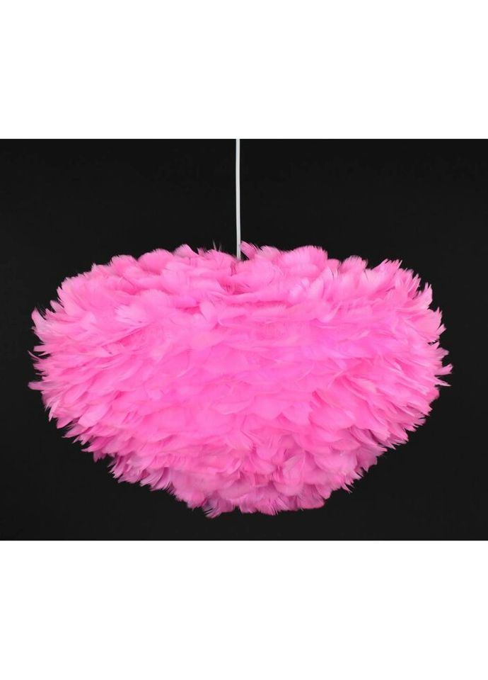 Люстра підвісна з пір'ям на 3 лампочки 27296 Білий 40-120х60х60 см. Sunnysky (335975284)