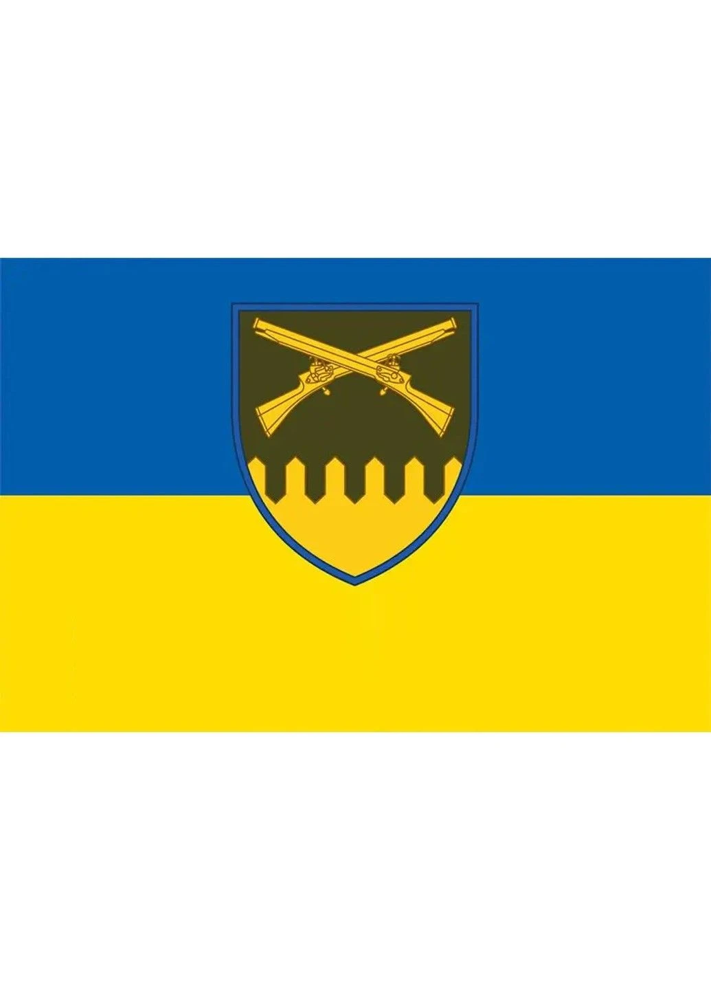 Патріотичний прапор 60 х 90 см (38) 92 ОШБр No Brand (332634551)