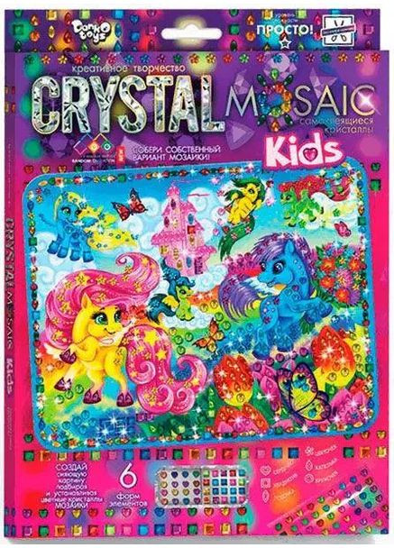 Набір для творчості Crystal Mosaik Kids, (Elab-01-01) Danko Toys (364112527)