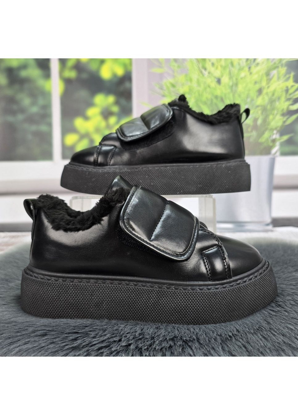 Зимние ботинки женские Gollmony из искусственной кожи