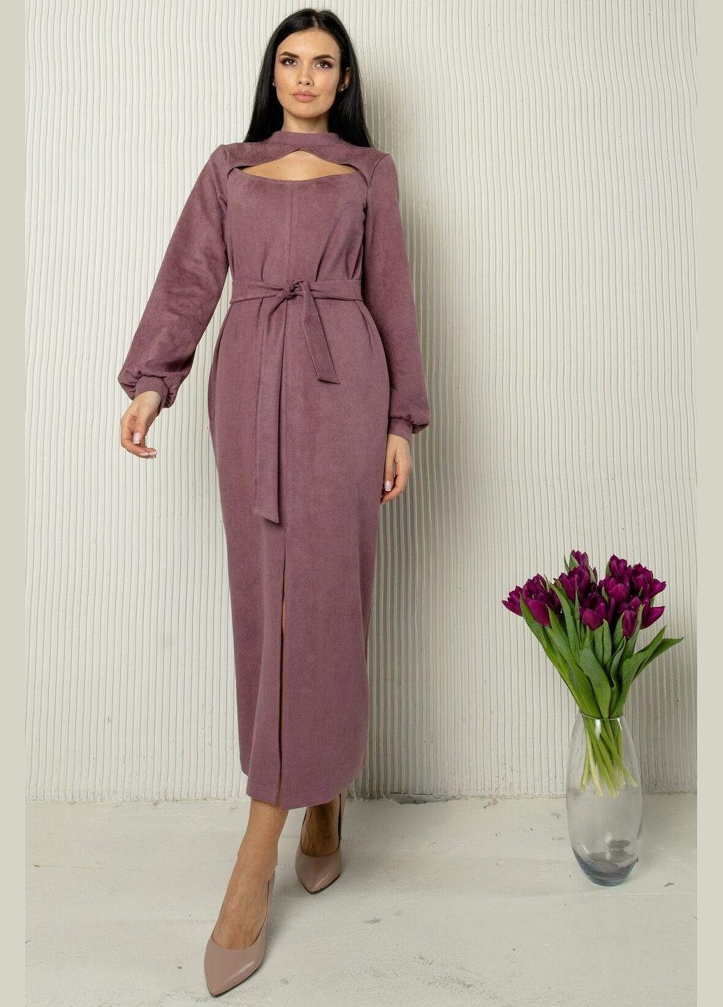 Лиловое кэжуал, праздничный, деловое платье ри мары селма пл 0722 RiMari