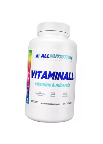 Вітаміни для спортсменів, VitaminALL Sport, All Nutrition 60капс 36003007, All Nutrition (36003007) Allnutrition (293254633)