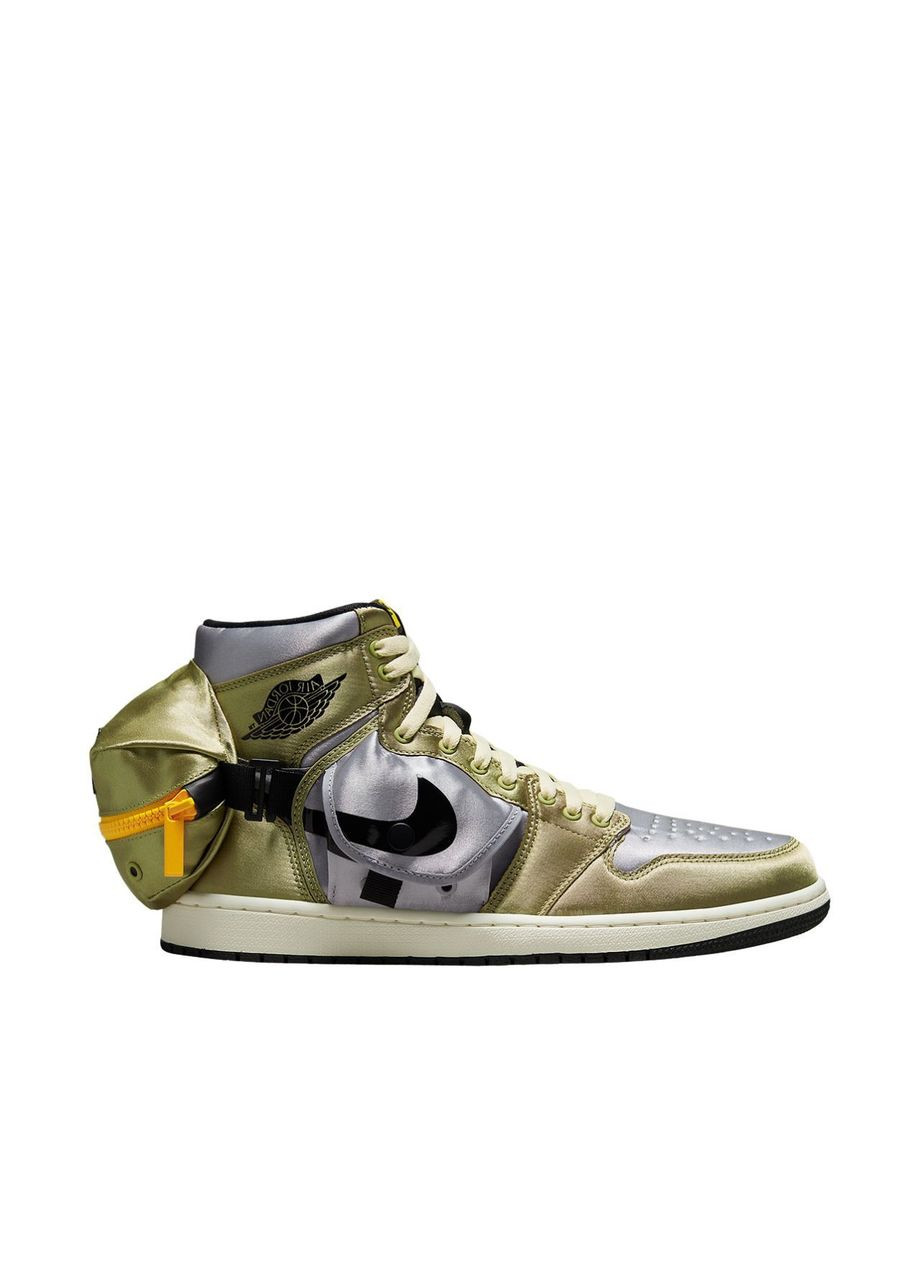 Зеленые демисезонные кросівки Jordan