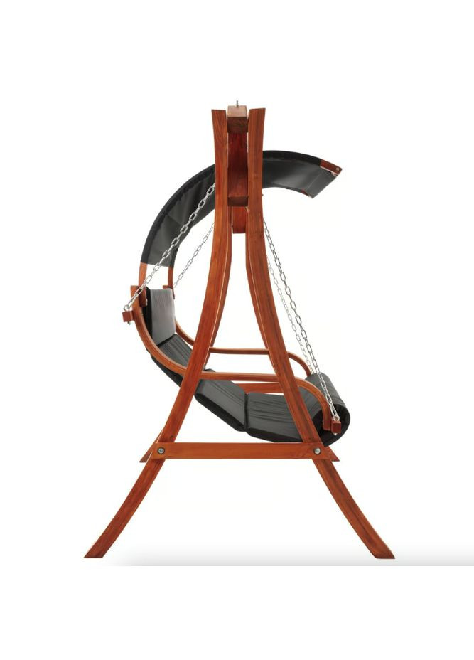 Садовые качели Pergia двухместная серый Di Volio (322415164)