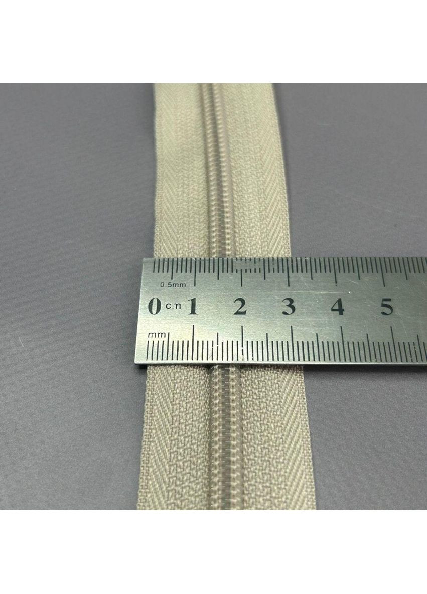 Рулонная молния, спираль Т-5 цвет #572 светлый беж. YKK (352744294)