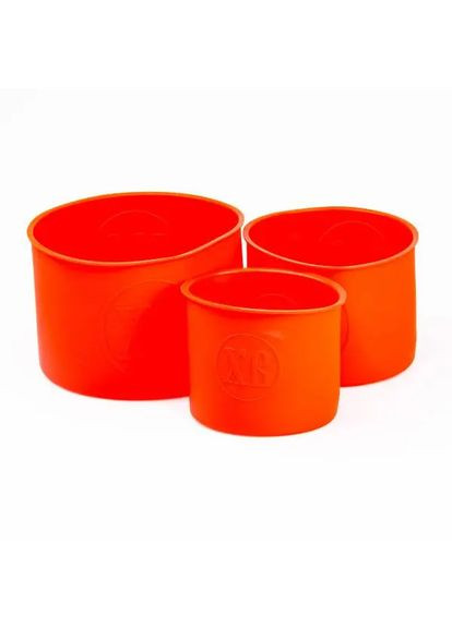 Набор форм для выпечки пасхи силиконовые 3 шт 1.7 л, 1 л, 0.6 л формы для пасхи Красные Jooki (358706211)