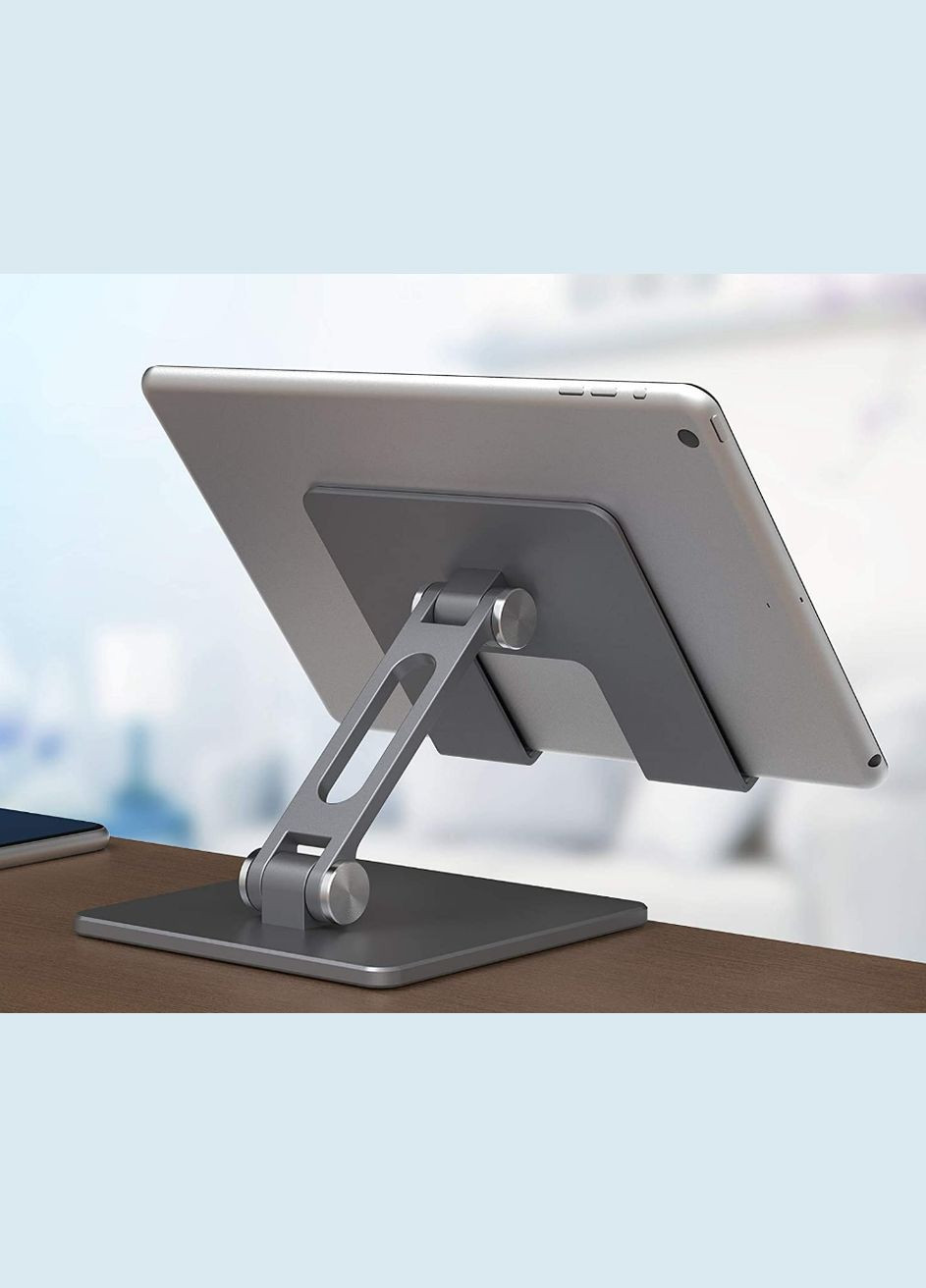 Металлическая складная подставка для телефона, планшета SP03 - Silver Primo (332994311)