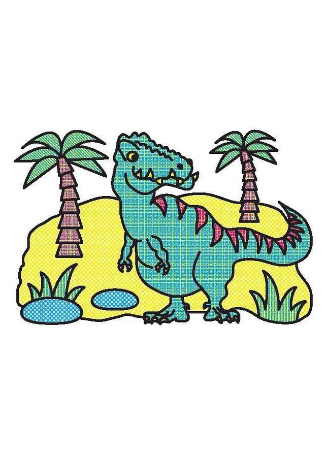 Водные раскраски. Динозаври УЛА (316124836)