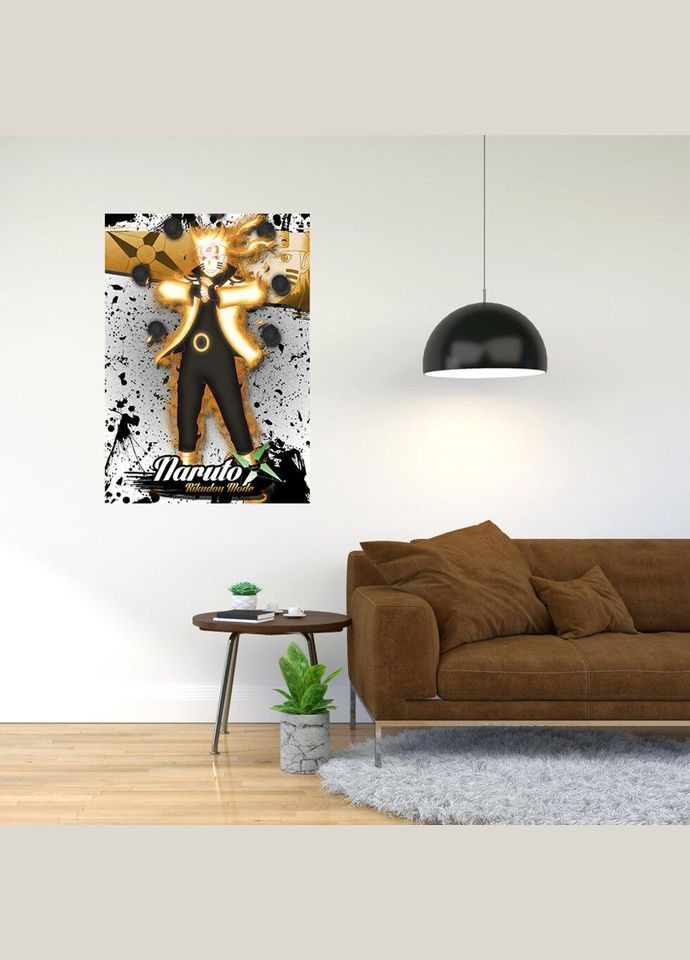 Плакат- с принтом "Naruto - Наруто (сэнэн-манга аниме) 6" A2 A1 Кавун постер (316209415)