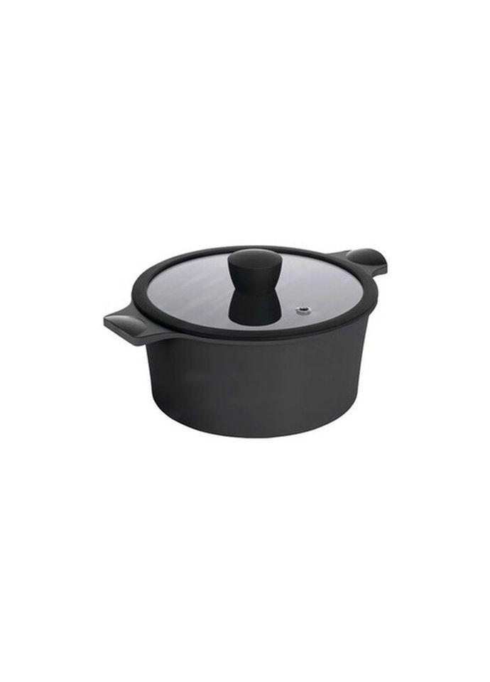 Каструля із кришкою Zitrone Black RG-2108-20 BL- R 20x10.5 см 3 л Ringel (319551112)