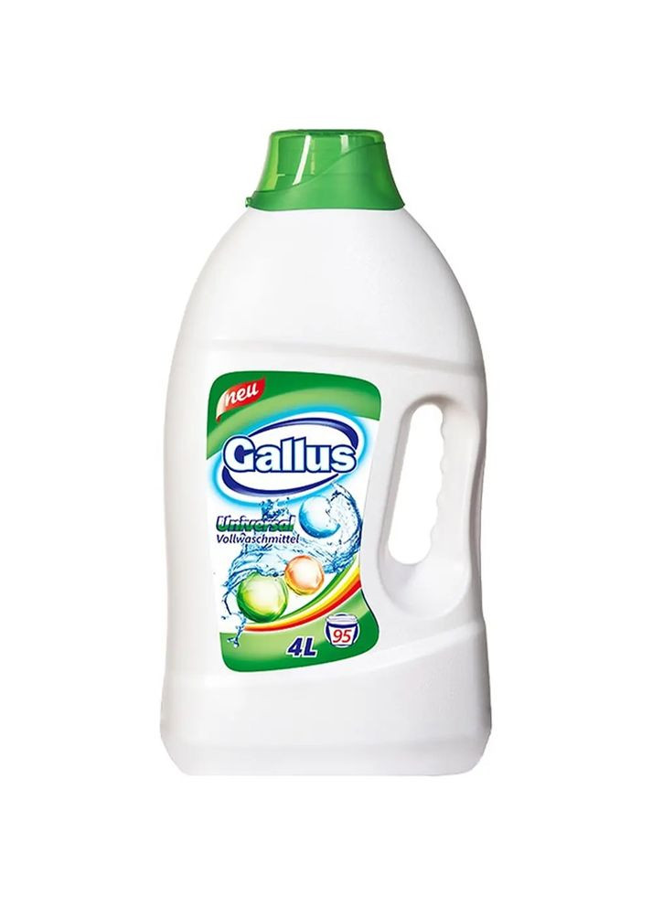 Гель для прання Volwaschmittel Універсальний, 4 л Gallus 54679 (331787743)