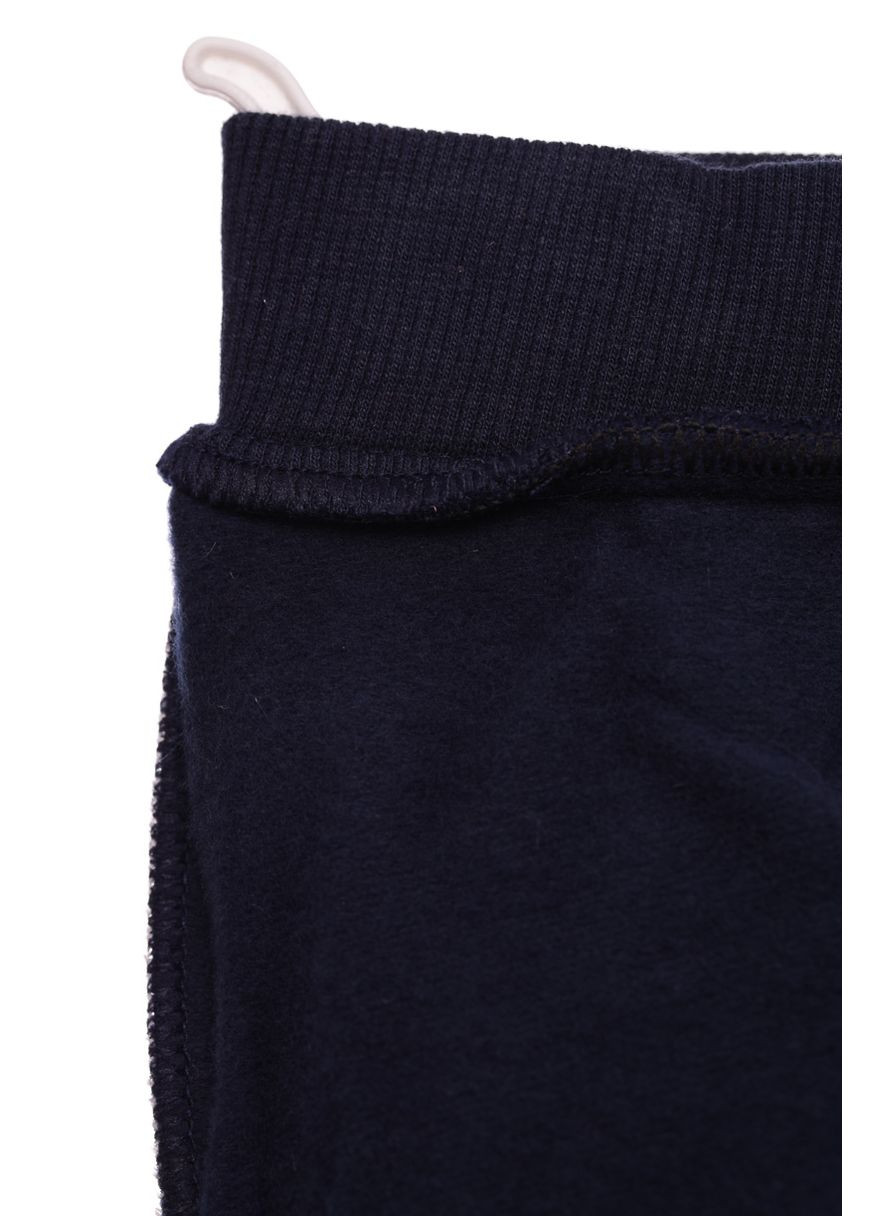 Синий зимний костюм на флисе для девочки трикотажный с бантиком синий 110 см (35110) BABYKROHA