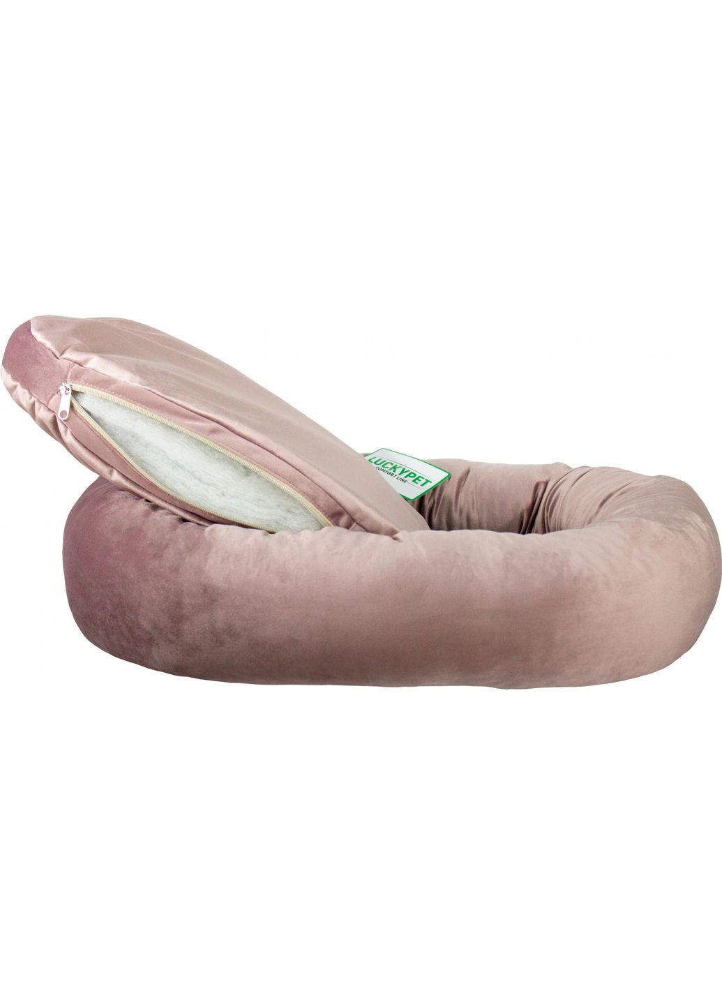 Лежак для собак і кішок Фелікс №2 48 x 58 x 12 см Рожевий (4820224213422) Lucky Pet (313239861)