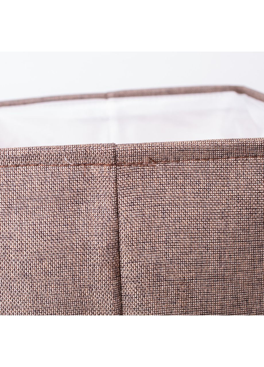 Кошик для білизни 40×33×36 (см) м'який 47 (л) Коричневий HP-41-1 Yiwu (371236470)