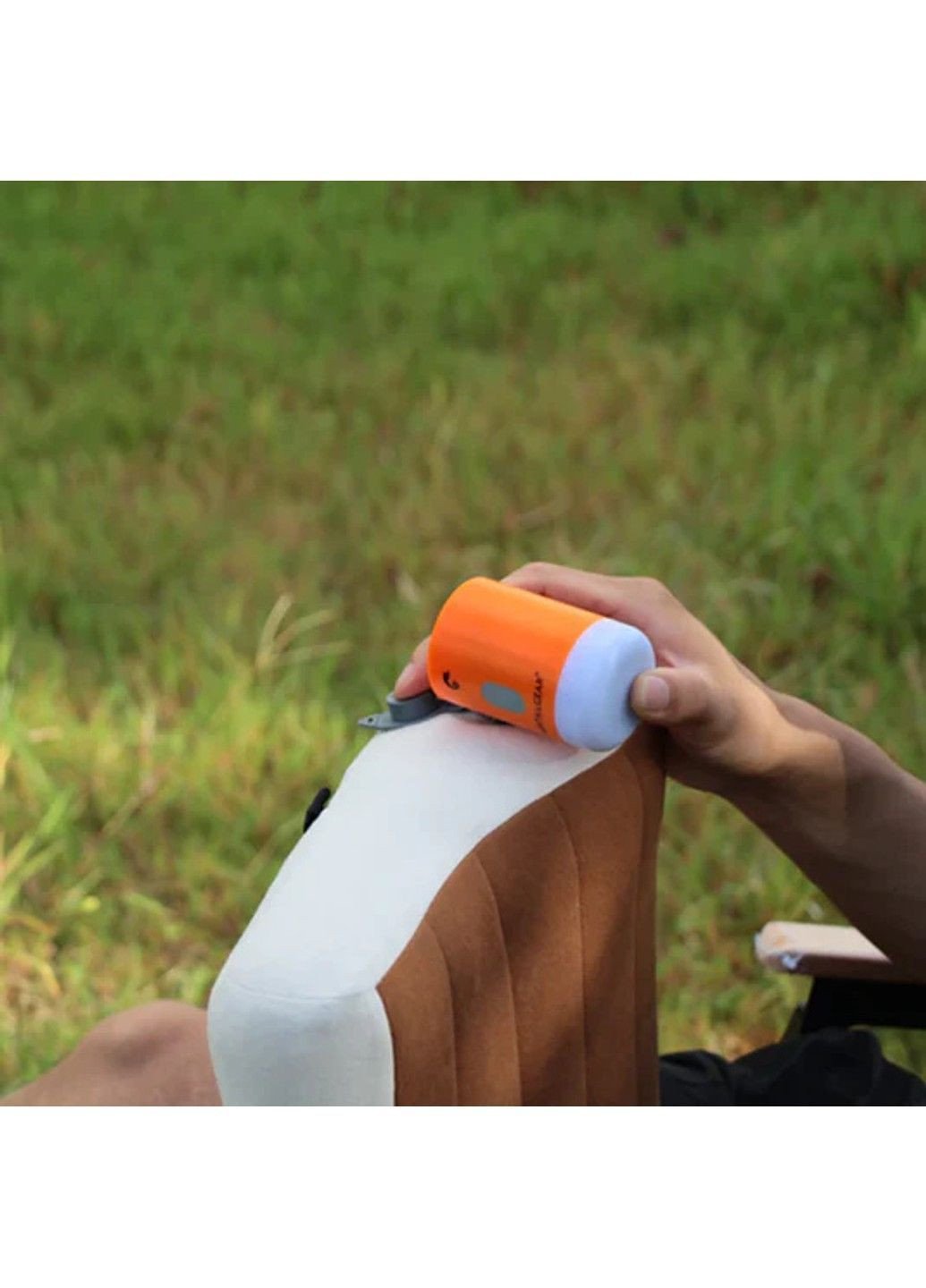 Насос-ліхтар-powerbank кемпінговий Max Pump 2 Pro orange Flextail (370666216)