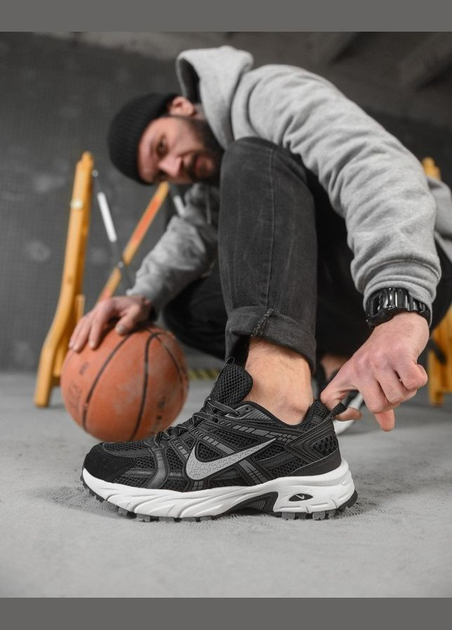 Черные демисезонные стильные мужские кроссовки nike черные Freedom