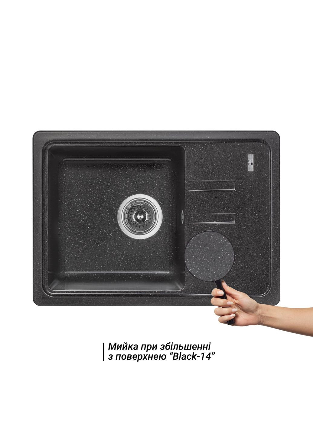 Кухонная мойка /200 BLM-14 (LIDZBLM14620435200) LIDZ 620x435 (323485845)