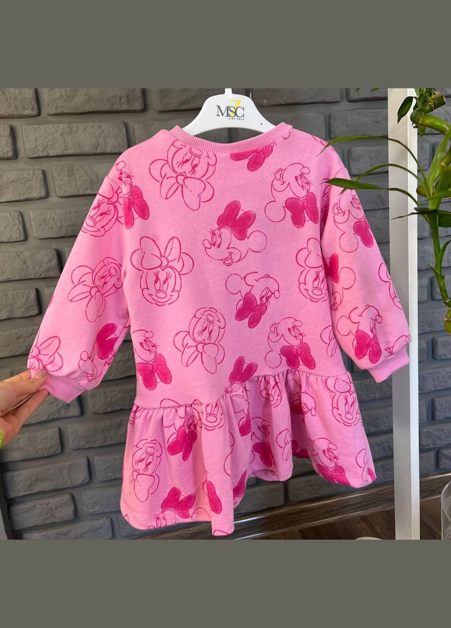 Рожева дитяче плаття mickey disney рожеве 2-3 роки (см) LC Waikiki (269368123)