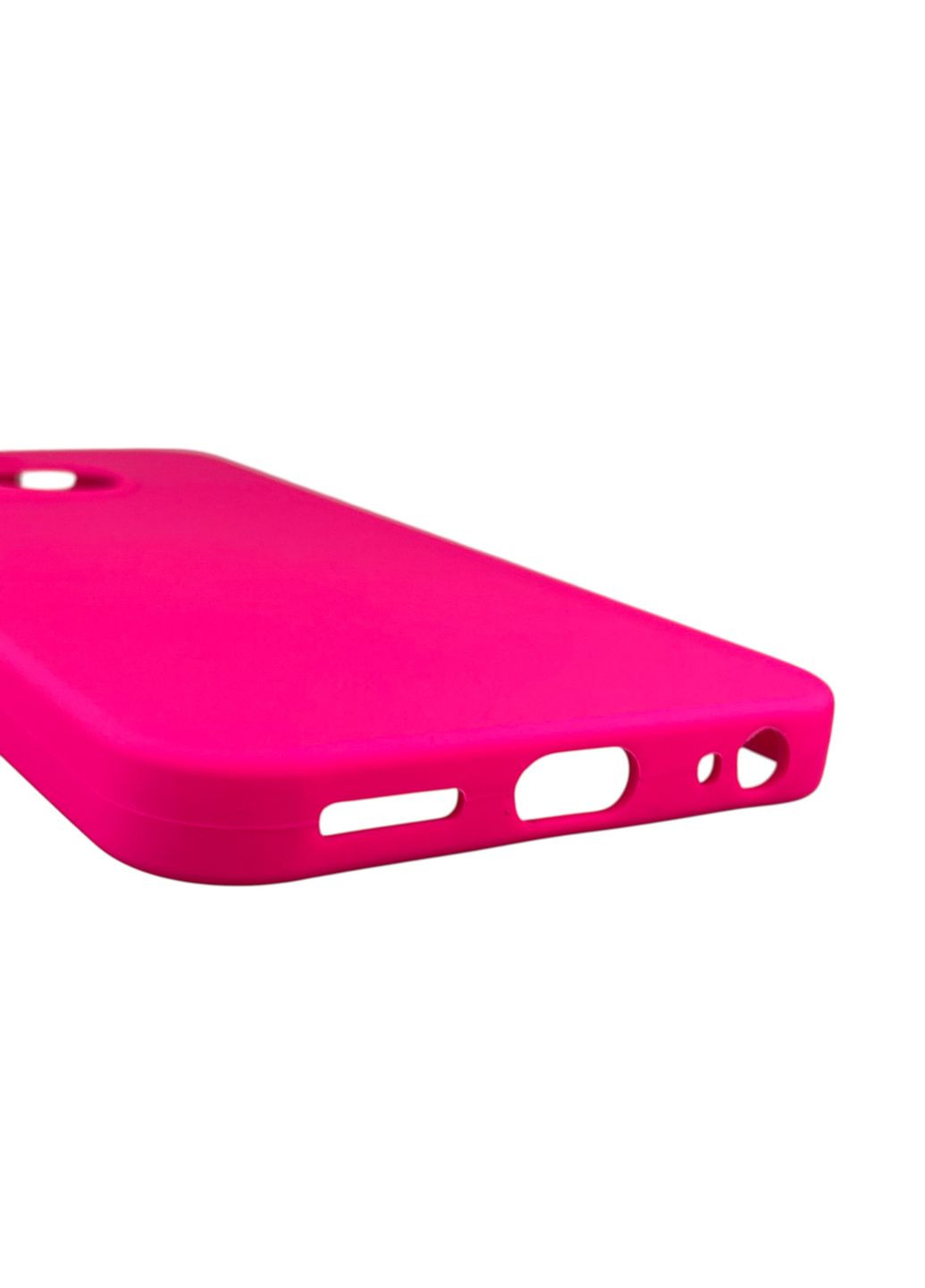 Чехол для Spark Go 2025 (KL4) силиконовый с микрофиброй нескользящий на техно спарк го 2025 малиновый Tecno (366389487)