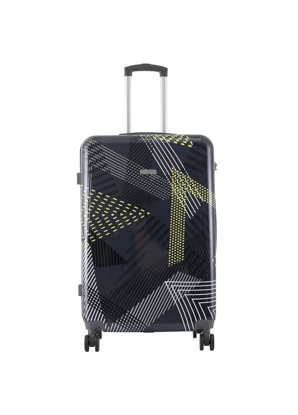 Чемодан 28" (L) Black Pattern (T5651-3) Semi Line (315936746)