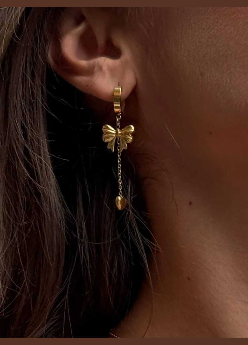 Серьги "Little Bow" Le'Perle (329751696)
