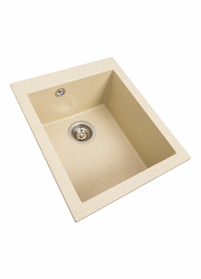 Гранітна мийка для кухні SOKIL 4150 матова Пісок Valeso (342069513)