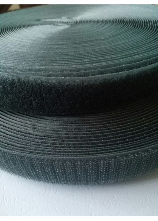 Липучка сіра 2.5 см No Brand (372531561)