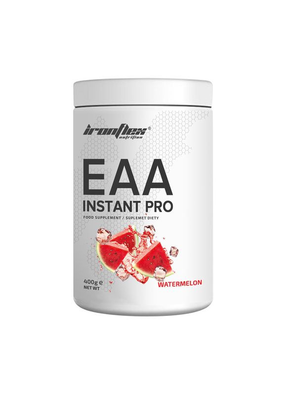 Амінокислоти EAA Pro Instant 400g (Watermelon) Ironflex (289198934)