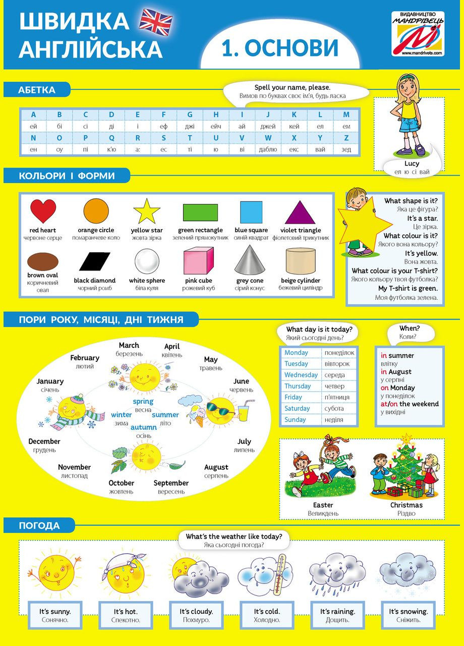 Швидка англійська. Комлект із 4 книг Мандрівець (273239205)