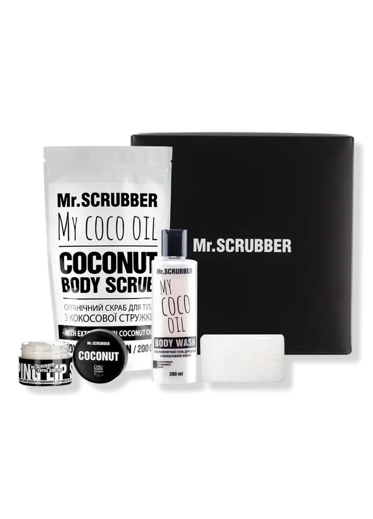 Набір Mr.Scrubber Coconut Beauty Box Mr. Scrubber (365842701)