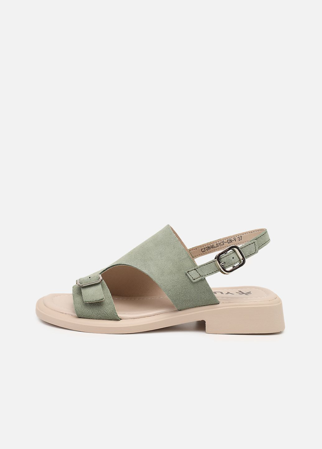 Босоніжки жіночі колір зелений CB-00264089 Yuki (331284110)