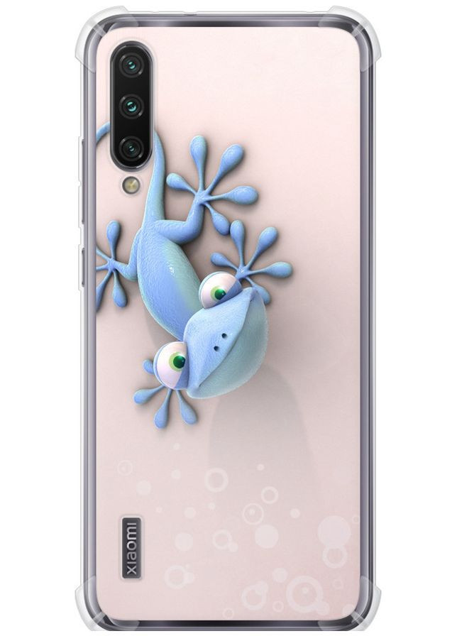 Силикон с усиленными углами чехол 'Геккончик' для Endorphone Xiaomi Mi A3 (335403194)