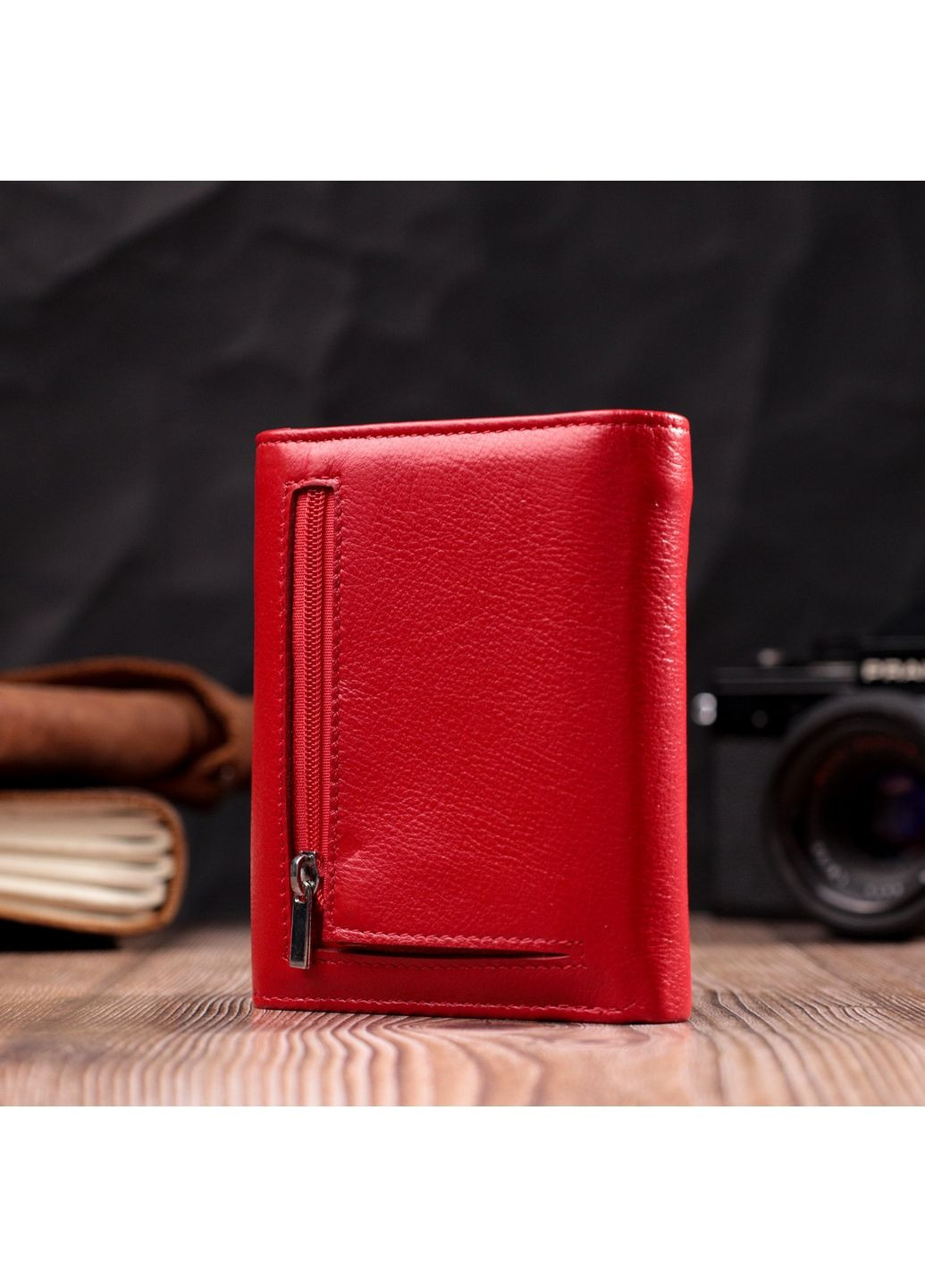 Жіночий шкіряний гаманець 11,7х9,5х2 см st leather (288048115)