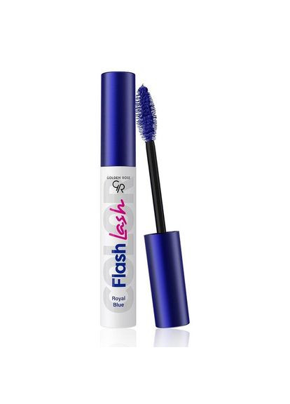 Тушь для ресниц Flash Lash Colored Mascara оттенок 04 Royal Blue GOLDEN ROSE (350354897)