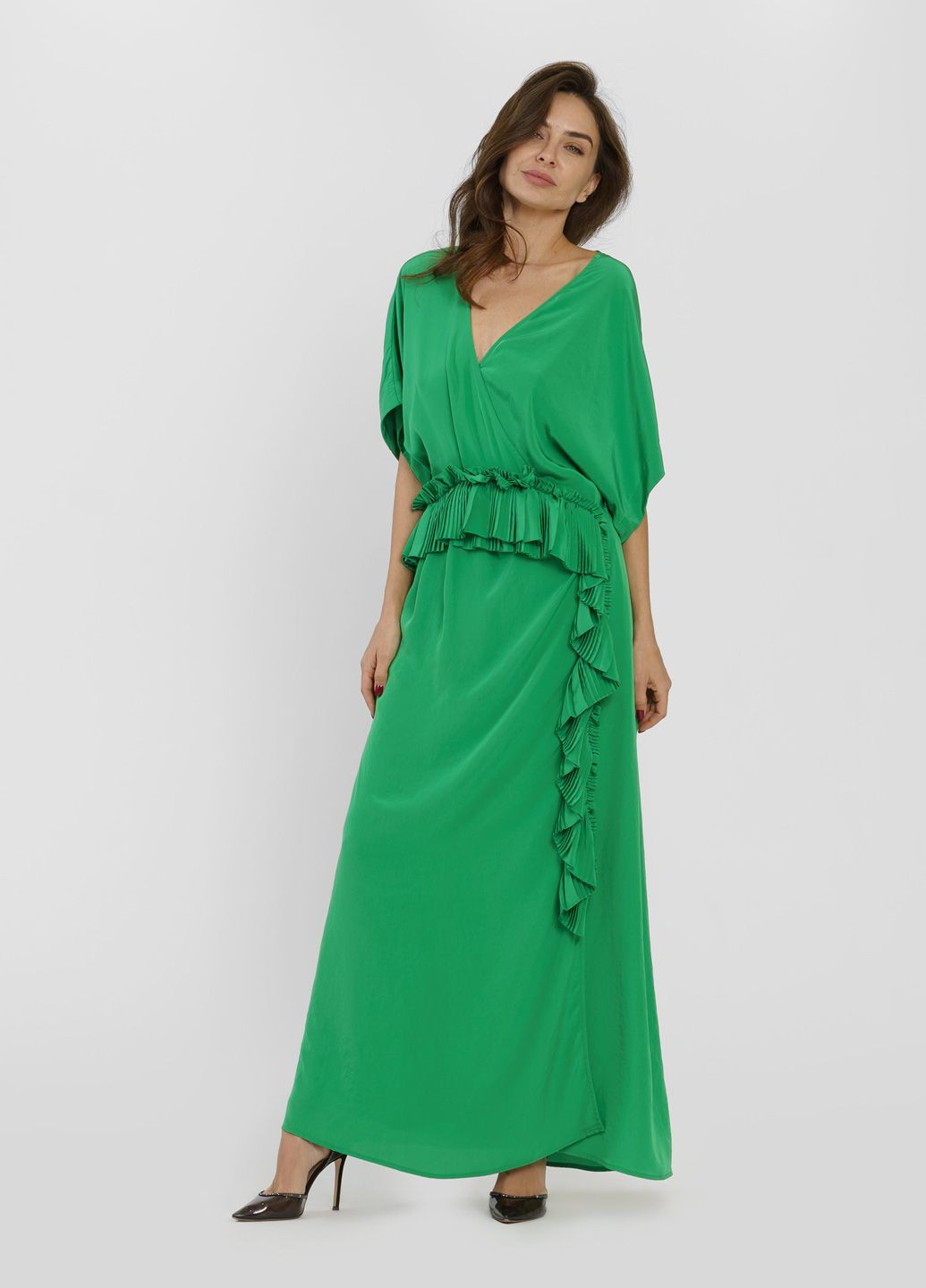 Зеленое кэжуал платье Parosh