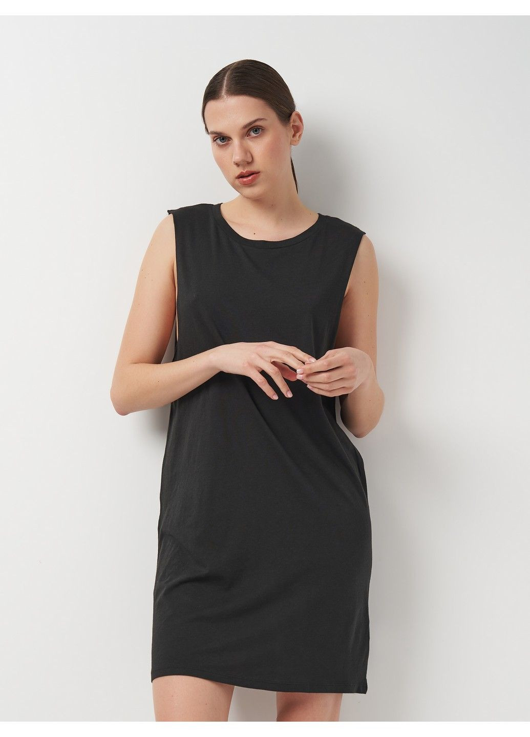 Темно-сіра кежуал сукня H&M
