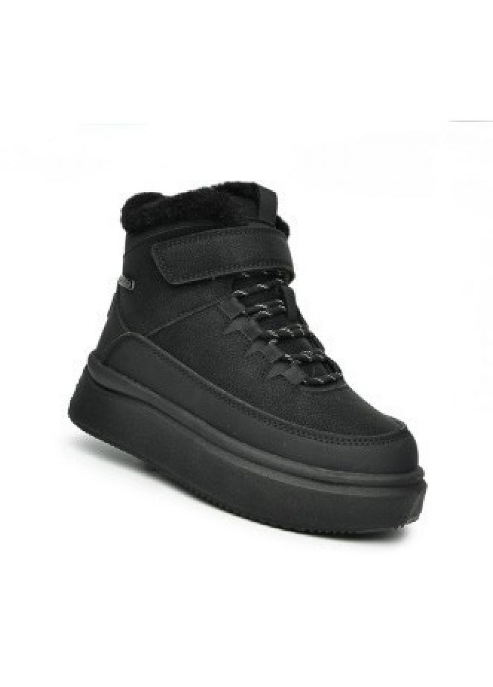 Черевики зимові 01459 для дівчаток чорні, екошкіра. Розмір Bi & Ki (366875555)