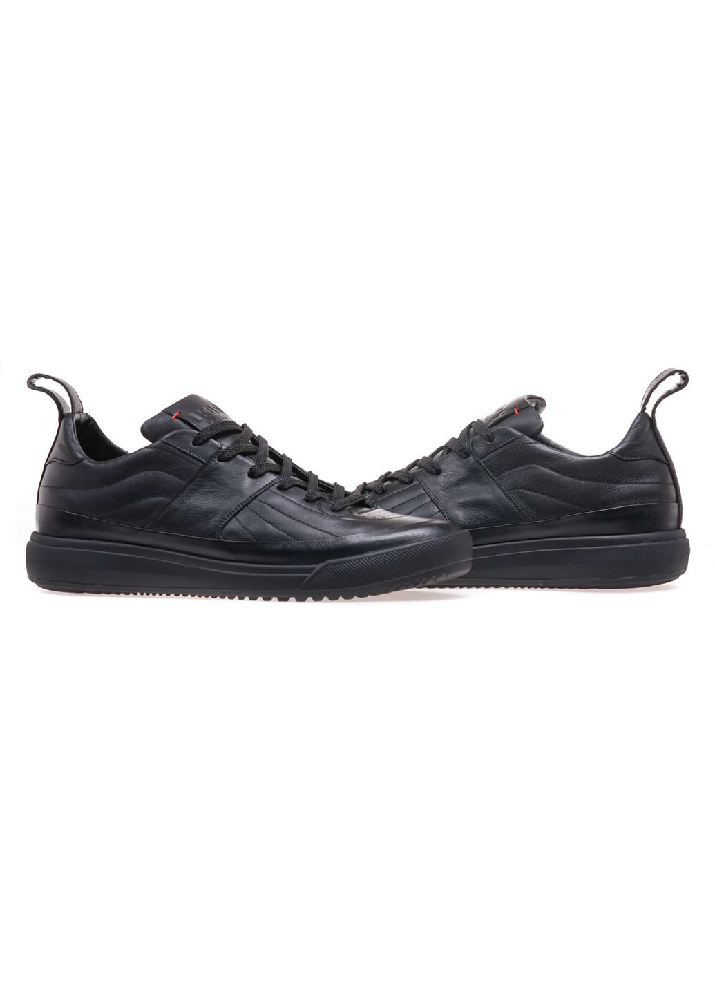 Туфлі комфорт чоловічі 0068-5/BLACK LEATHER Ikos (351360783)