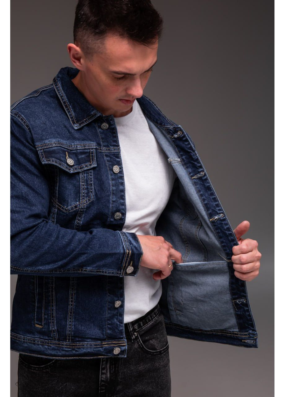 Синяя демисезонная ветровка No Brand