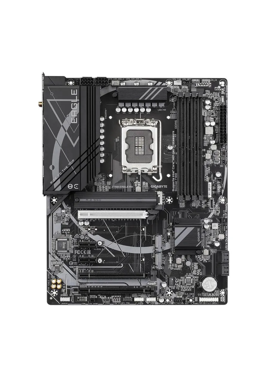 Материнская плата Z790 EAGLE AX s1700 Z790 4xDDR5 M.2 HDMI DP Wi-Fi ATX (Z790_EAGLE_AX) Gigabyte (401459576)