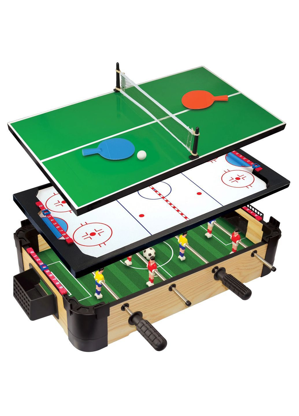 Настільна гра 3в1 (Футбол/теніс/хокей), 50 см () Merchant Ambassador MA3153_20 (368969950)