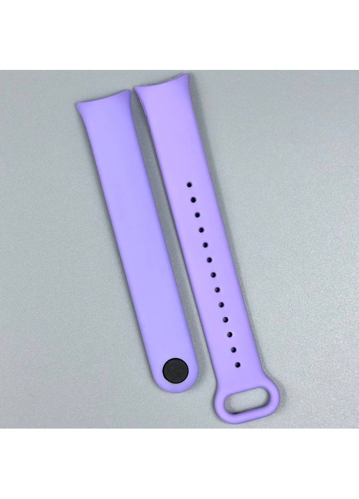 Ремешок на фитнес браслет Xiaomi Mi Band M8, Mi Band M9, Mi Band 10 (Светло-пурпурный) Epik (369931549)