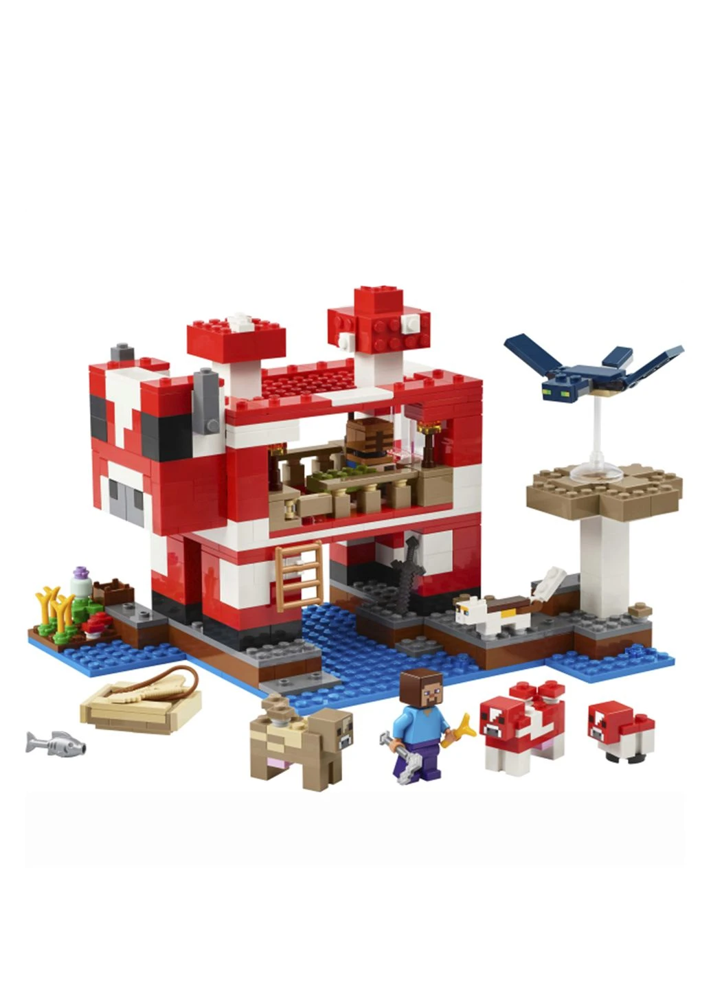 Конструктор Minecraft - Грибной дом (21270) цвет разноцветный CB-00269187 Lego (319114636)